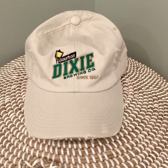Dixie Brewing Co Accessories - Vintage - Dixie Brewing Co. Khaki baseball hat - New Orleans - one size adj.